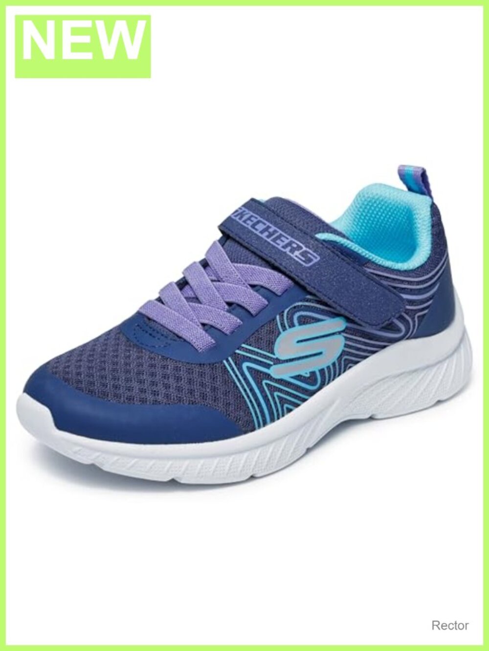 Girls Microspec Swirl Sweet Sneakers Mesh Athletic Shoes